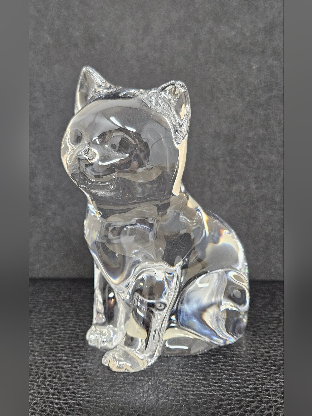 Princess House 24% Lead Crystal Cat